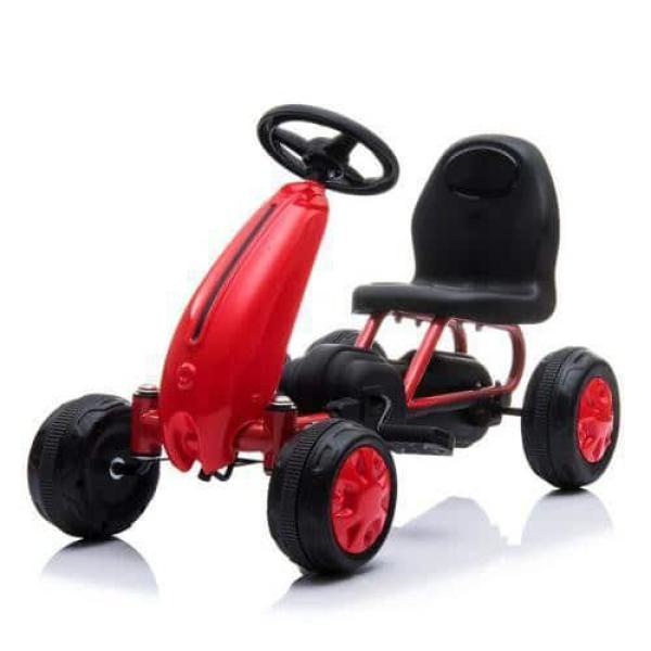 Αυτοκινητάκι Παιδικό με Πετάλια Go Kart Blaze Moni Red B001 3800146242978