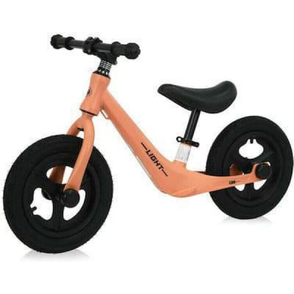 Ποδηλατάκι Ισορροπίας με Ελαστικά Αέρα Light Lorelli Peach 10410050006