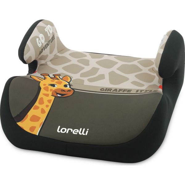 Κάθισμα Αυτοκινήτου 15-36kg Booster Topo Comfort Lorelli Giraffe Light & Dark Beige 10070992003