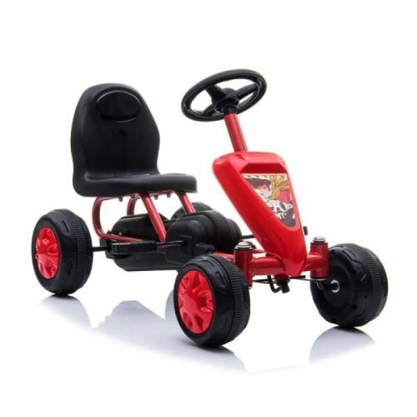 Αυτοκινητάκι Παιδικό με Πετάλια Go Kart Colorado Moni Red B003 3800146230227