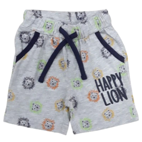 Παντελονάκι Shorts Baby Boy Happy Lion Venere Grey 8070647