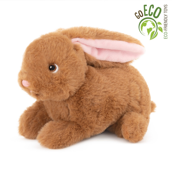Λούτρινο Παιχνίδι 19cm Brown Eco Bunny Amek Toys 061005