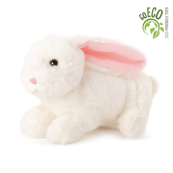 Λούτρινο Παιχνίδι 19cm White Eco Bunny Amek Toys 061006
