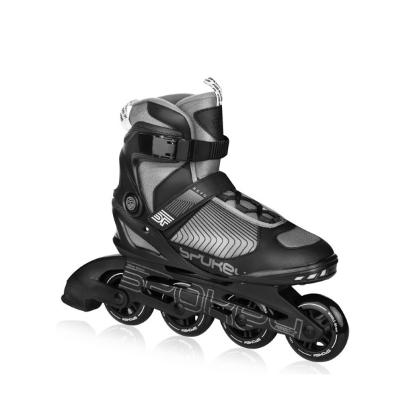 Πατίνια Roller Skates Αυξομειούμενα Inline Revo Spokey Grey 5902693294320