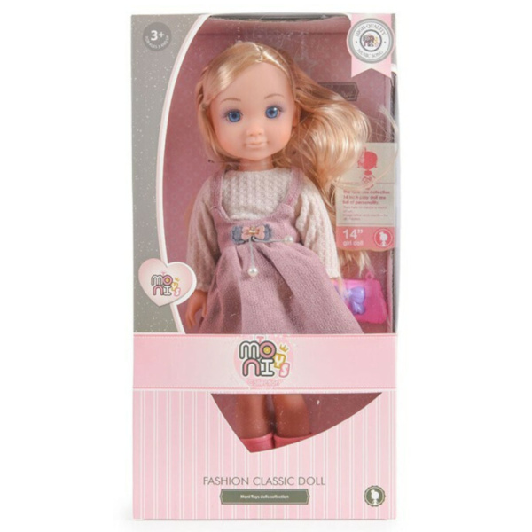 Κούκλα 36cm Moni Fashion Classic Doll 9652 380014622201